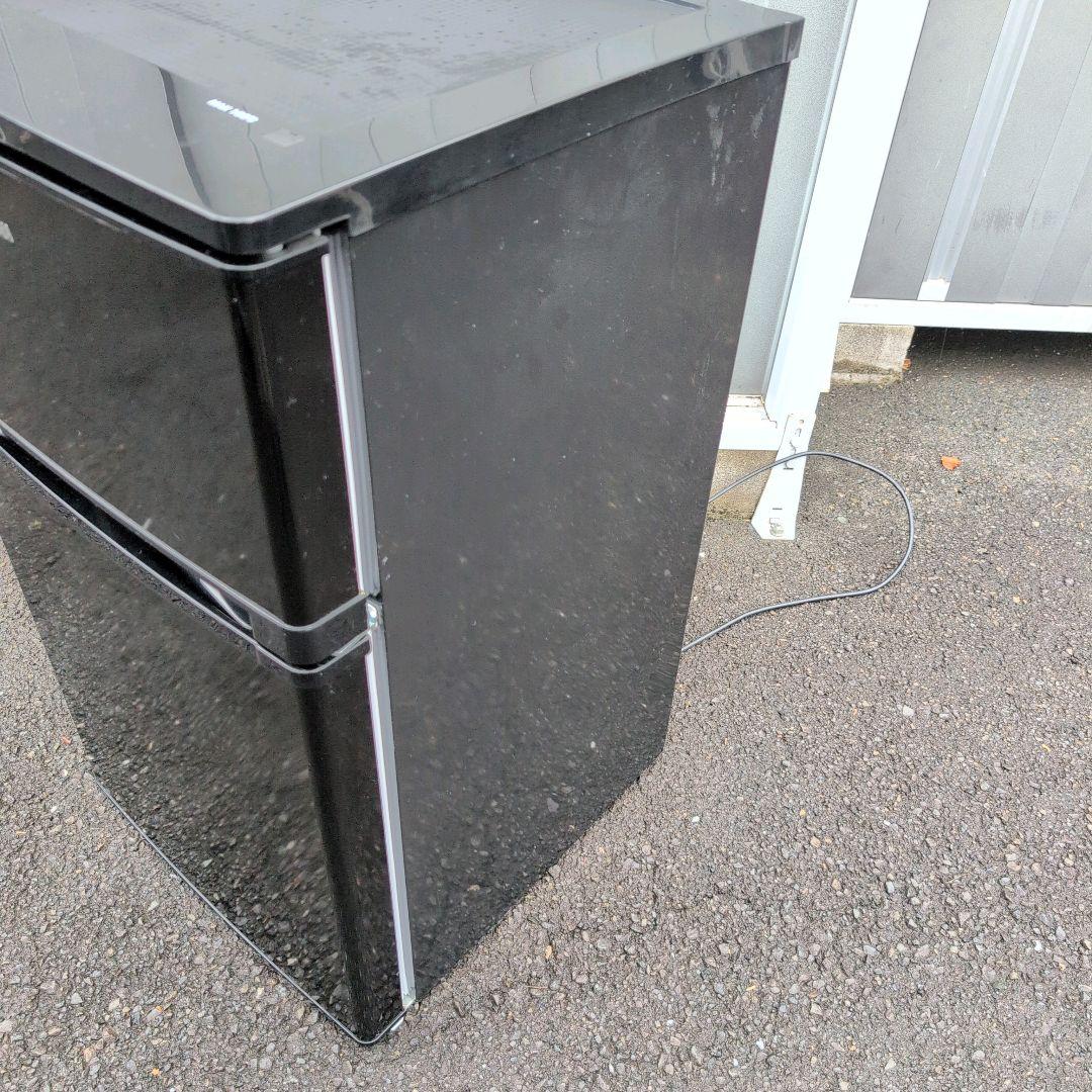 アイリスオーヤマ　2ドア　冷凍　冷蔵庫　NRSD-8A-B　81L