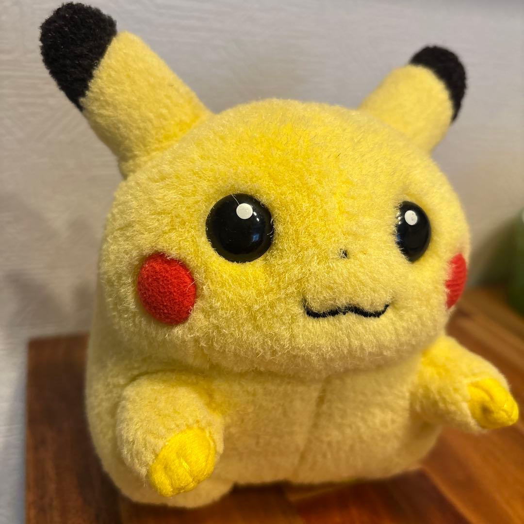 ピカチュウ 初期 ぬいぐるみ TOMY 初期ピカチュウ トミー