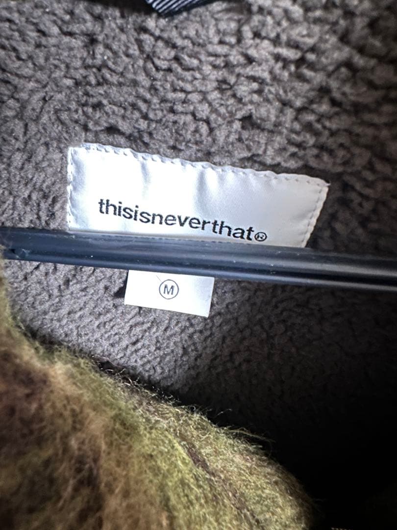 thisisneverthat ファージャケット ティー