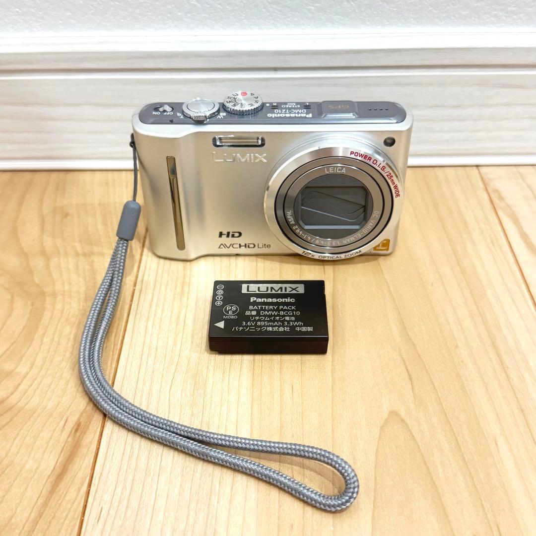 【美品】　Panasonic DMC-TZ10 デジタルカメラ　デジカメ