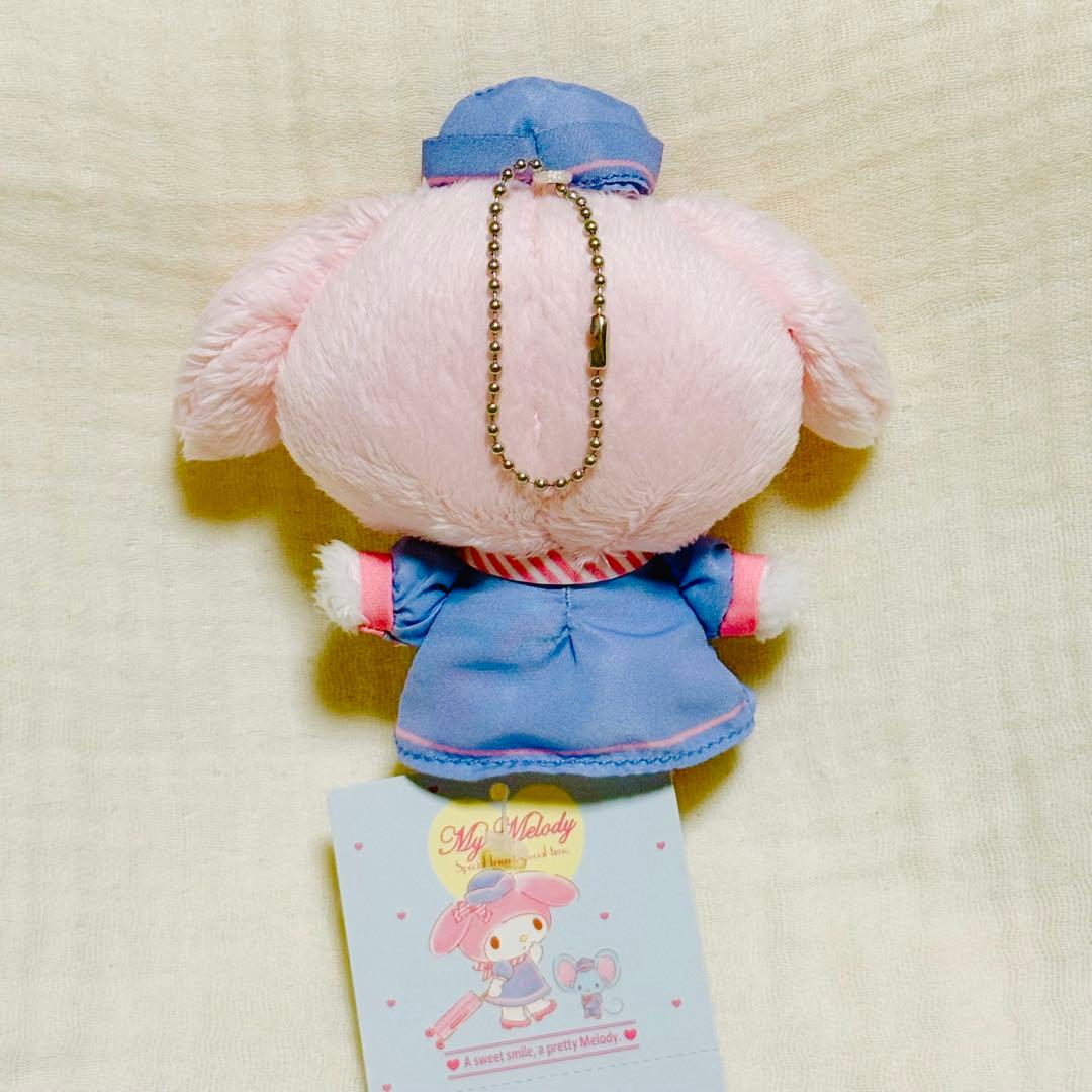 マイメロ キャビンアテンダント コスメロ マスコットホルダー ぬいぐるみ