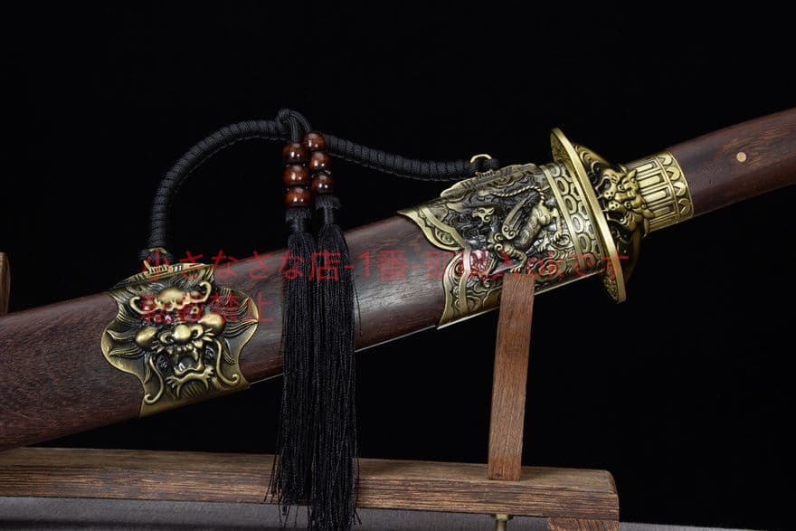 武具　刀装具　日本刀　模造刀   居合刀 清腰刀 猛虎の宝刀