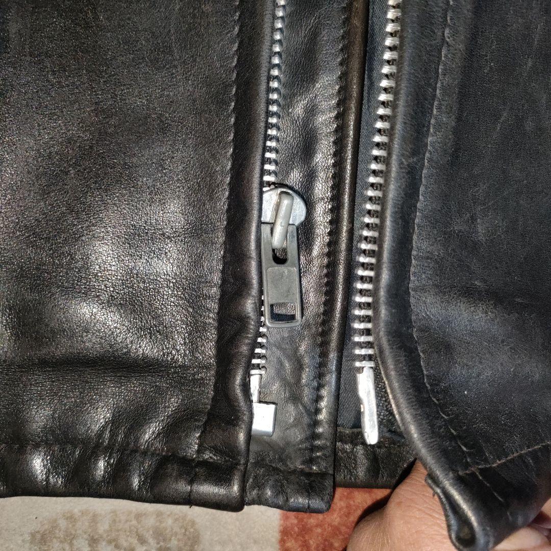 T*A様 人気定番Schot別注641SPシングルライダースジャケット３４ダメな