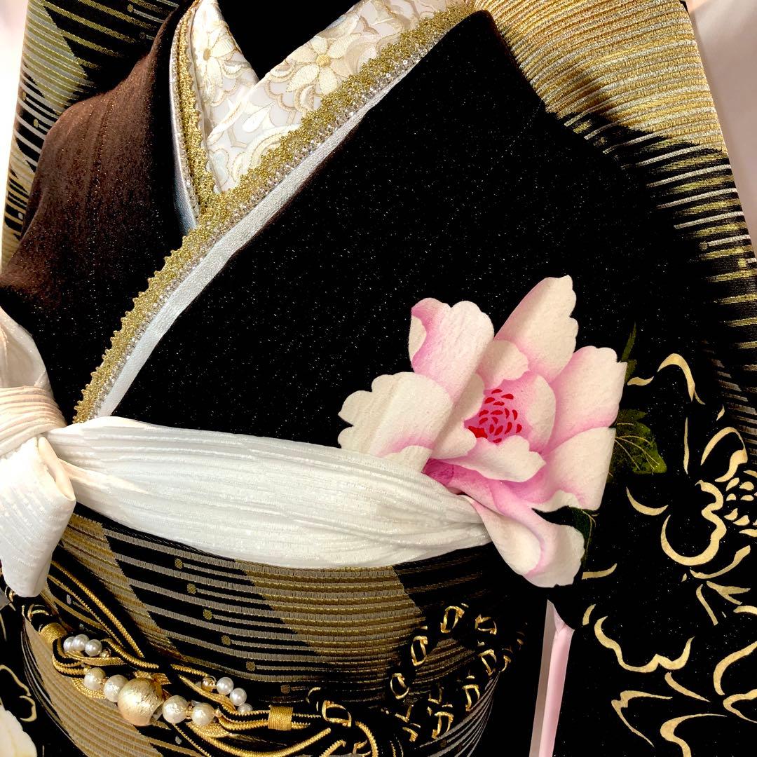 振袖フルセット■逸品■大輪牡丹■金彩加工■成人式■振袖一式