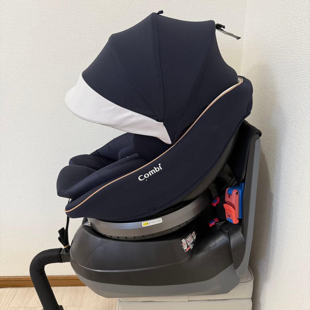 【美品】コンビ　クルムーヴ スマート ISOFIX エッグショック　JL-590