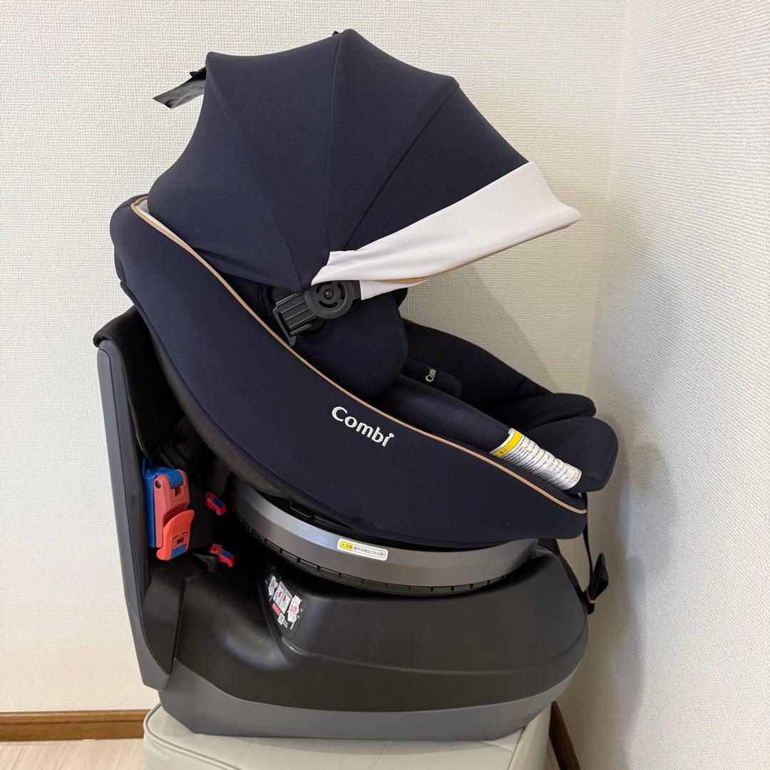 【美品】コンビ　クルムーヴ スマート ISOFIX エッグショック　JL-590