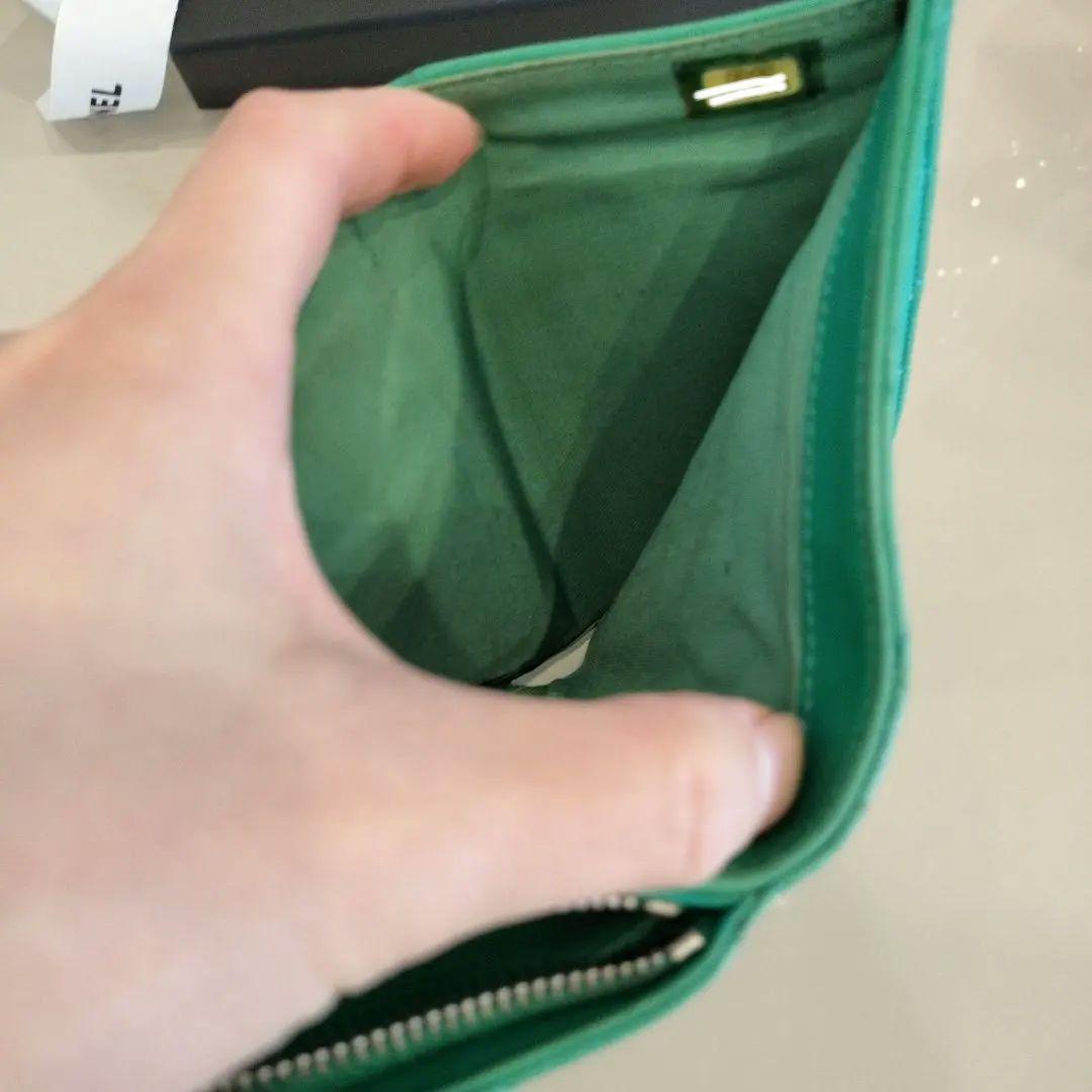 CHANEL マトラッセ 二つ折りコンパクト財布