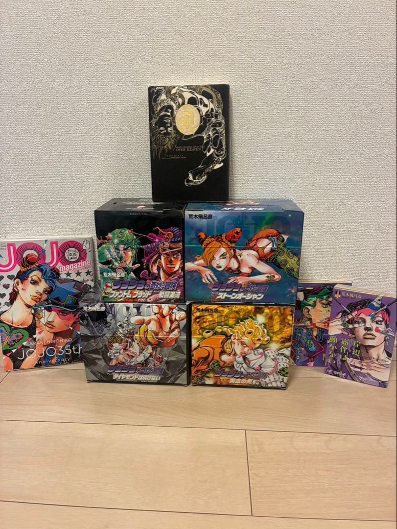 ジョジョの奇妙な冒険 漫画　1〜2部　4〜6部 セット　文庫版