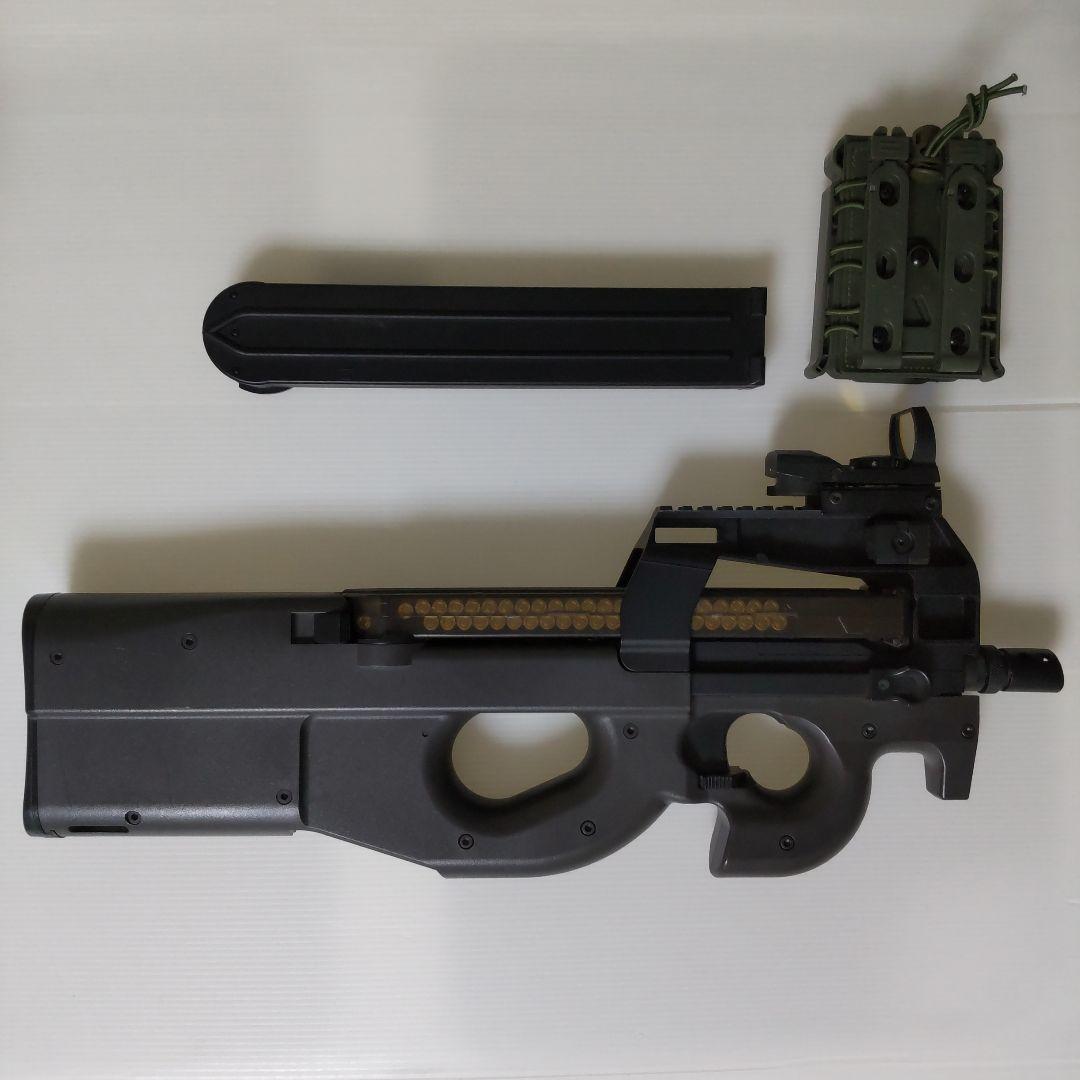 週末限定価格 東京マルイP90 マガジン＆ポーチ付き