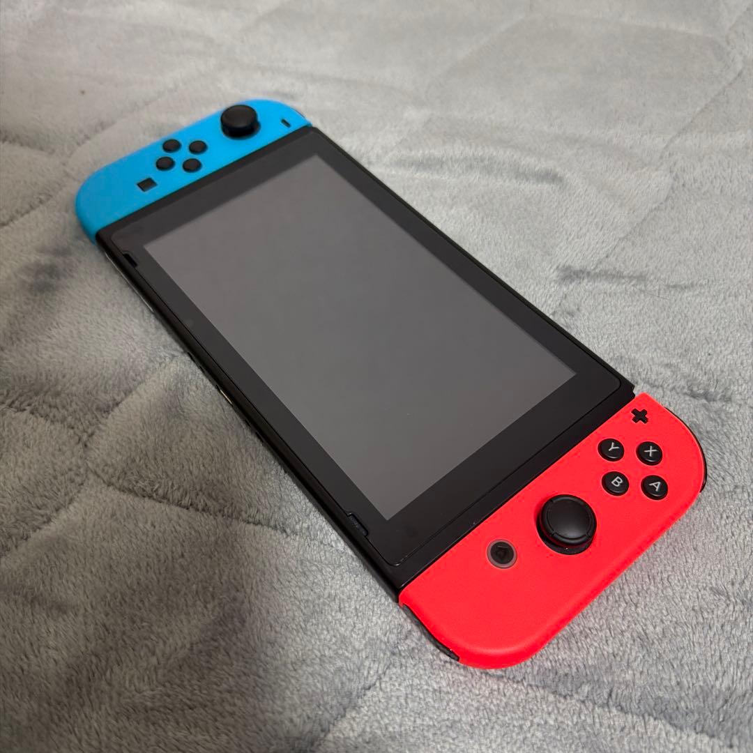 Nintendo Switch 本体 青/赤(LANアダプター付き)