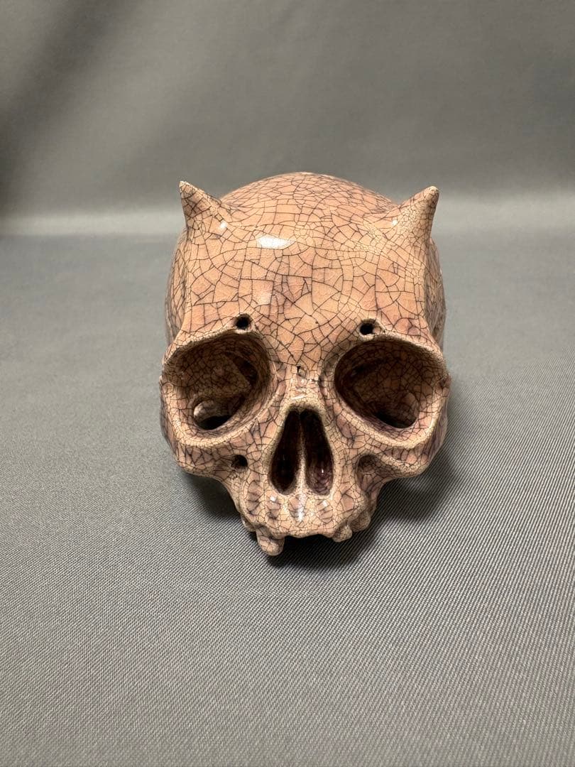 丸岡和吾　鬼ぐい呑　髑髏ぐい呑