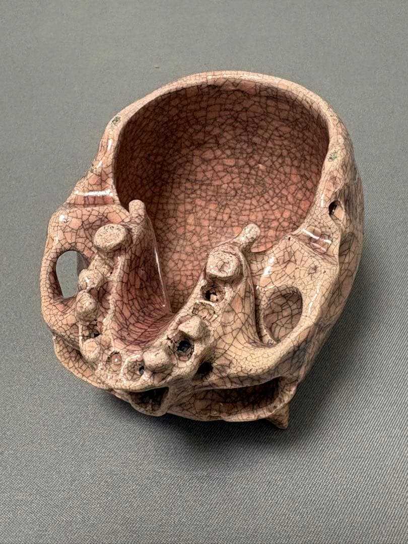 丸岡和吾　鬼ぐい呑　髑髏ぐい呑