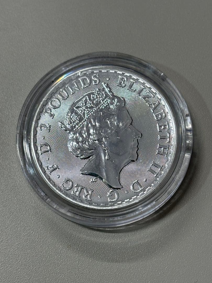 2022年イギリス「ブリタニア」純銀 1オンス 銀貨