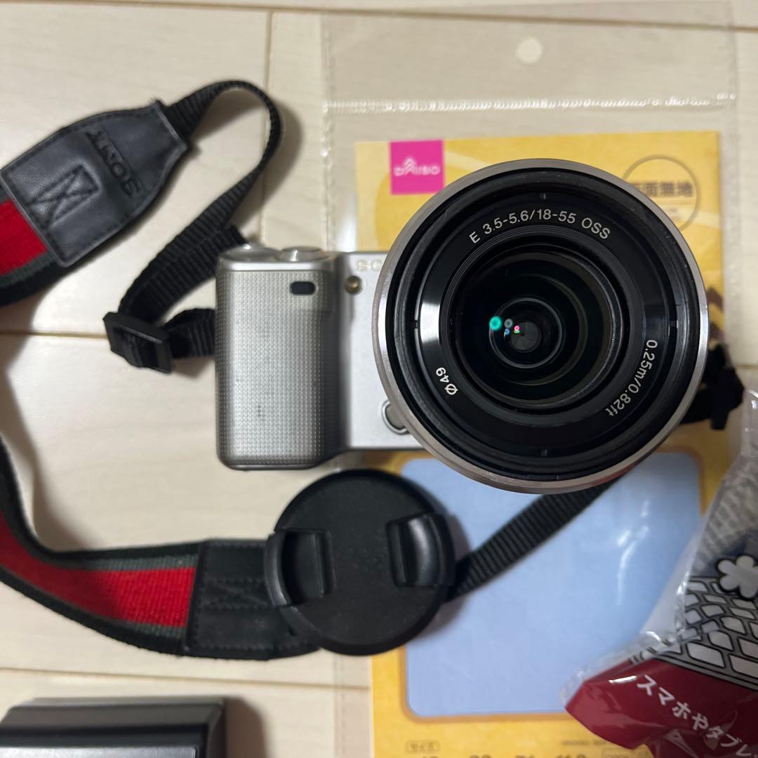 Sony NEX-5 SEL1855 ミラーレス一眼　付属品付き