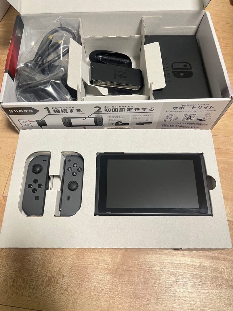Nintendo Switch 本体 グレー おまけケース付き