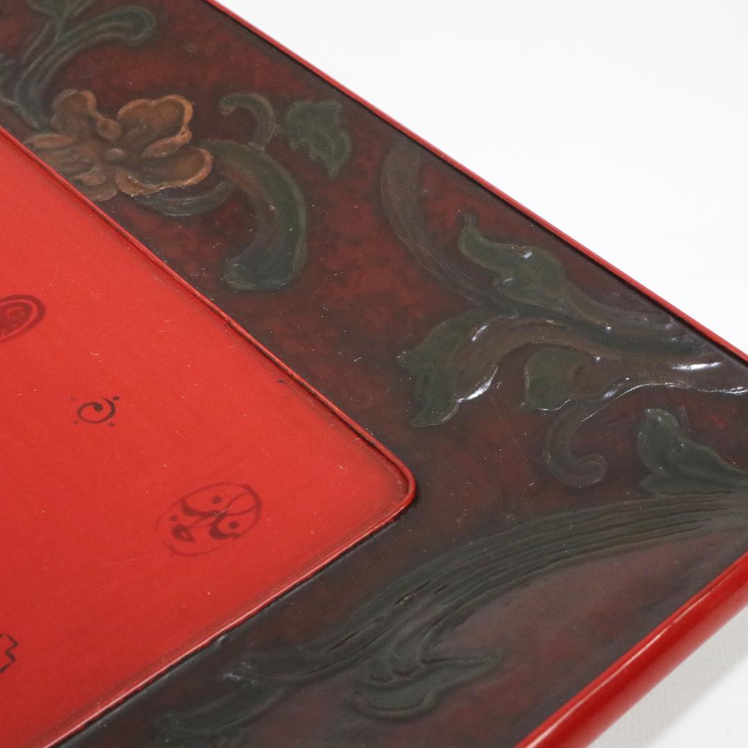 高岡漆器　勇助塗 石井祐介 造　お盆　5客　共箱