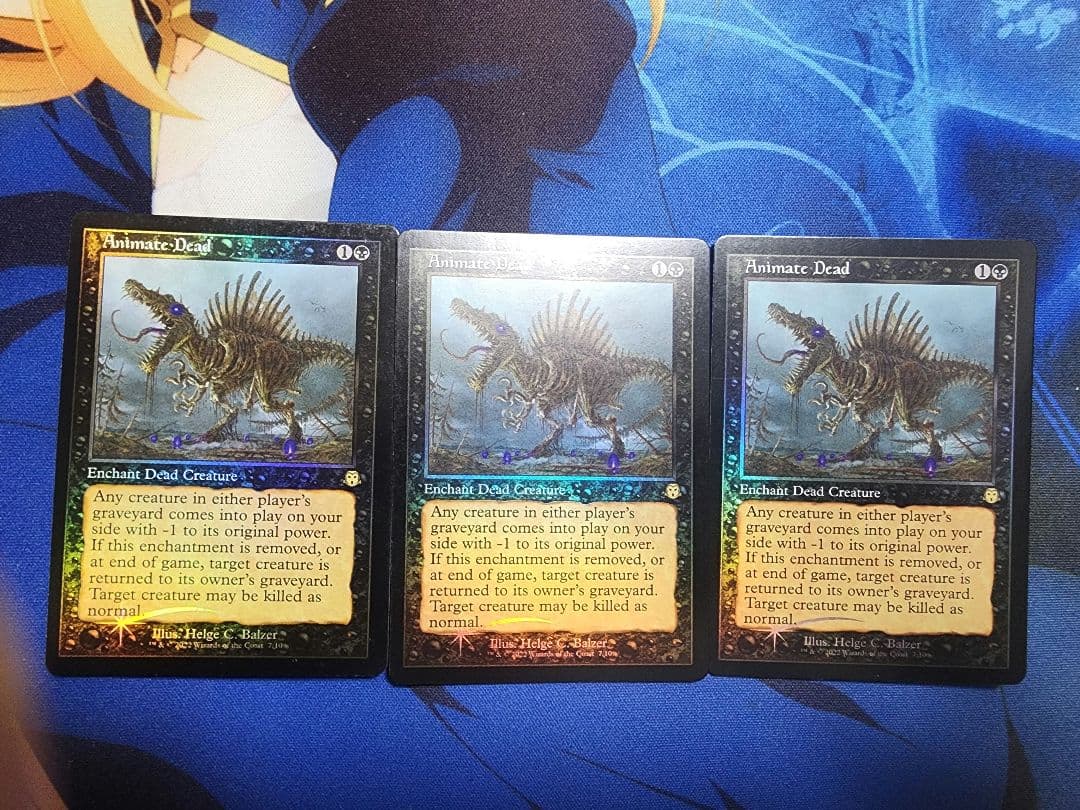 動く死体　ジャッジ旧枠foil3枚