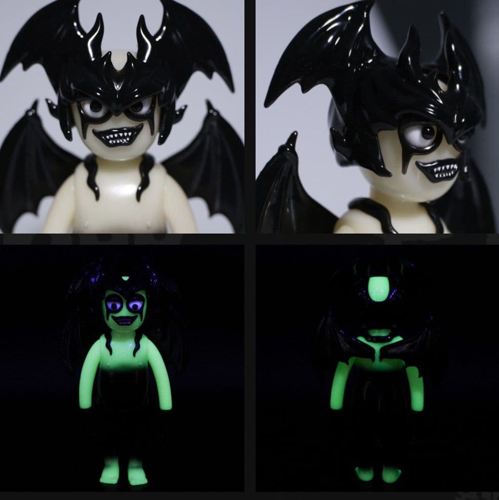 デビルマンZ No.517 ソフビ 蓄光 墓場の画廊 台湾 ユルかわ 新品未開封