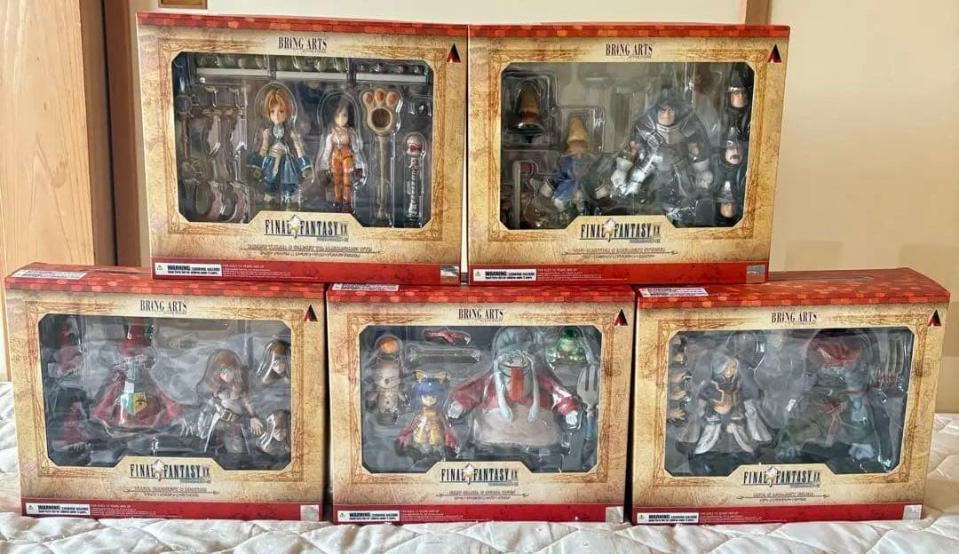 FINAL FANTASY IX BRING ARTS 全種セット
