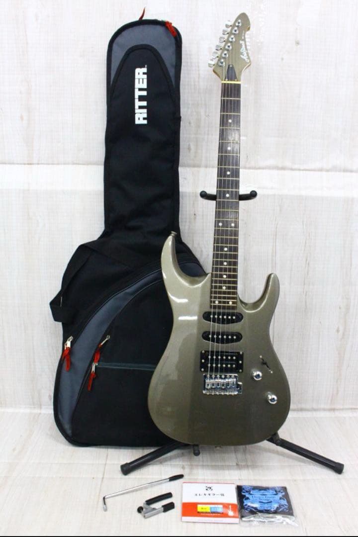 ▲美品 AriaProII/アリアプロ2 エレキギター ソフトケース付き