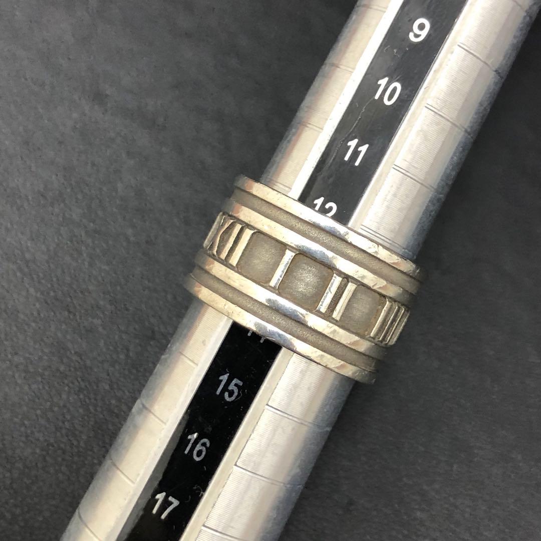 (C120503)Tiffany アトラスリング 925 指輪 ティファニー