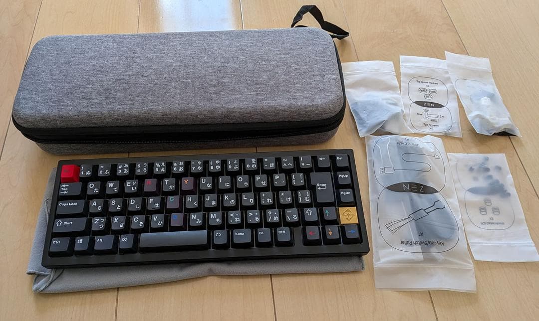 キーボード WOBKEY ZEN 65 Ultra JIS Black