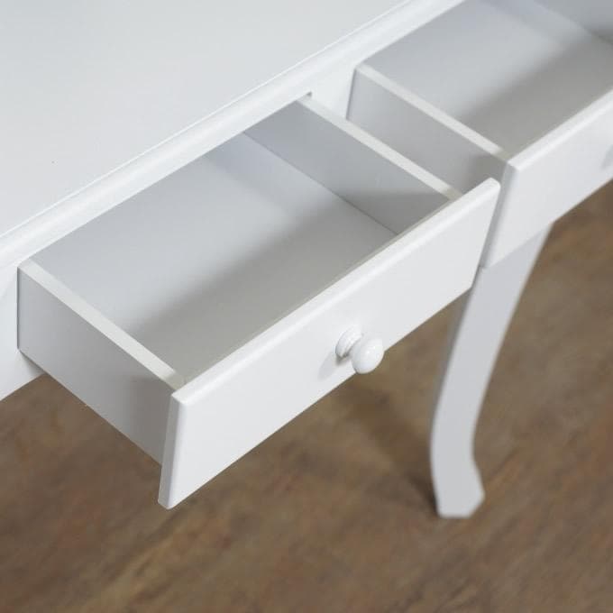 【新品】三面鏡ドレッサー スツール付き　アンティーク 調 猫脚 アウトレット