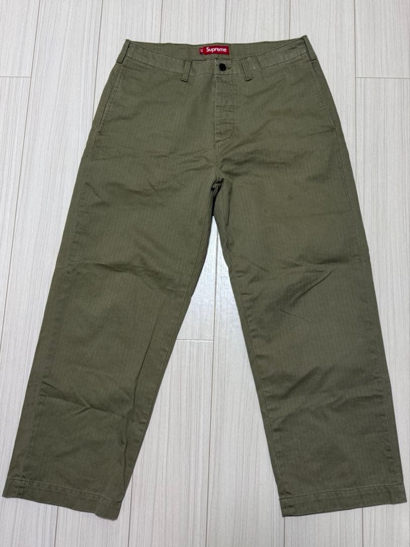 パンツ Supreme 24AW Herringbone Chino Pant32