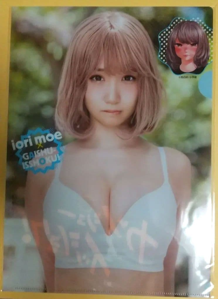 伊織もえ × ガイシューイッショク！特製クリアファイル