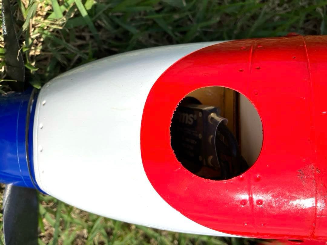 お引取り希望！　中古 RC電動飛行機 ムスタング Miss America