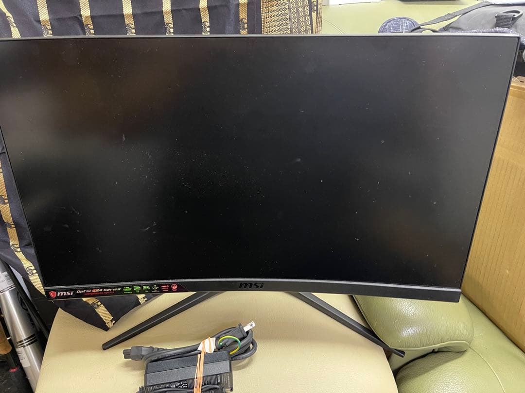 MSI湾曲ゲーミングモニターMAG ARTYMIS 242C 液晶ディスプレイ