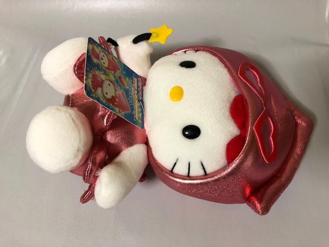 ご当地キティ ぬいぐるみ中 富山限定 ホタルイカ　2004年 タグ付き