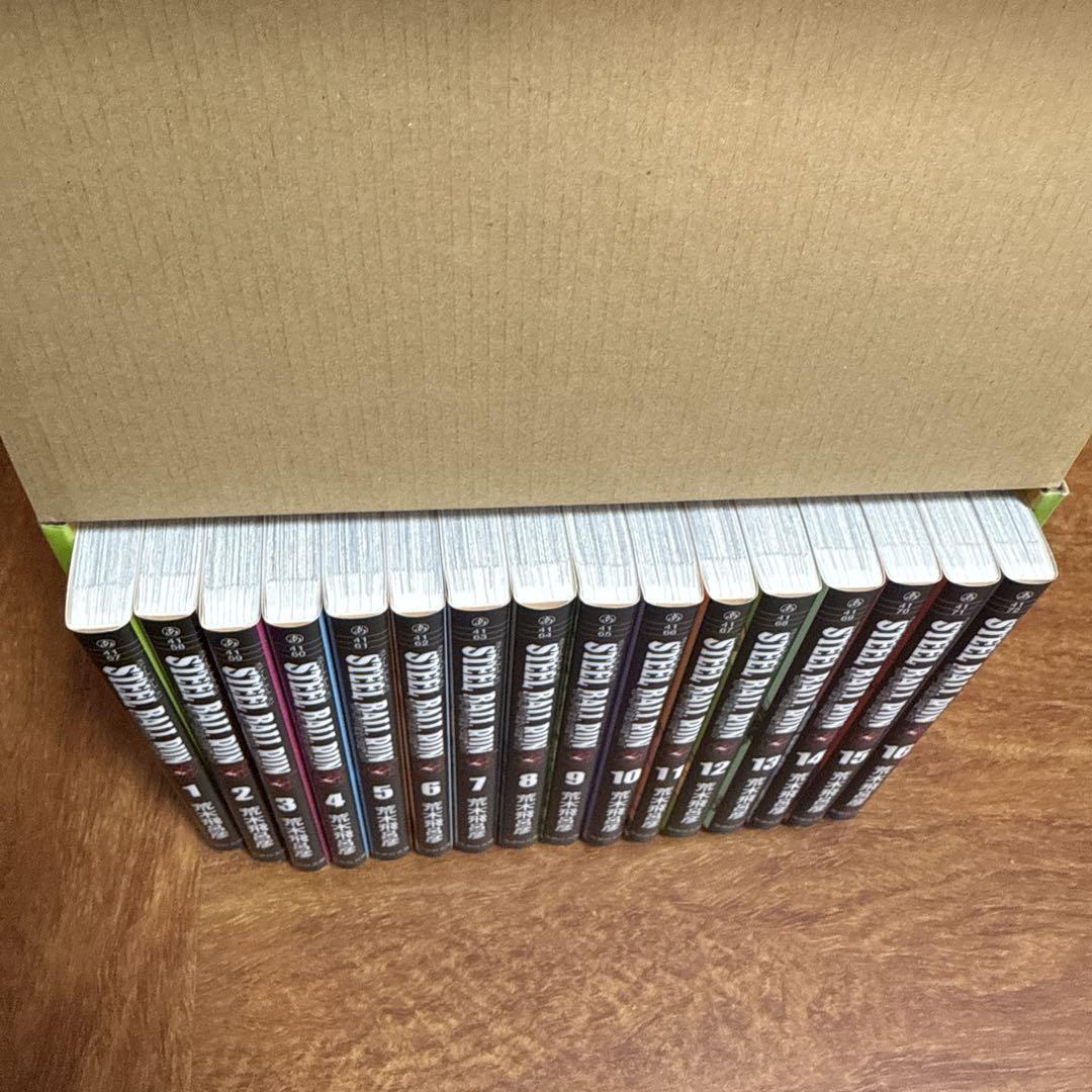 完結 ジョジョの奇妙な冒険 スティールボールラン 全巻 文庫版 BOX付き