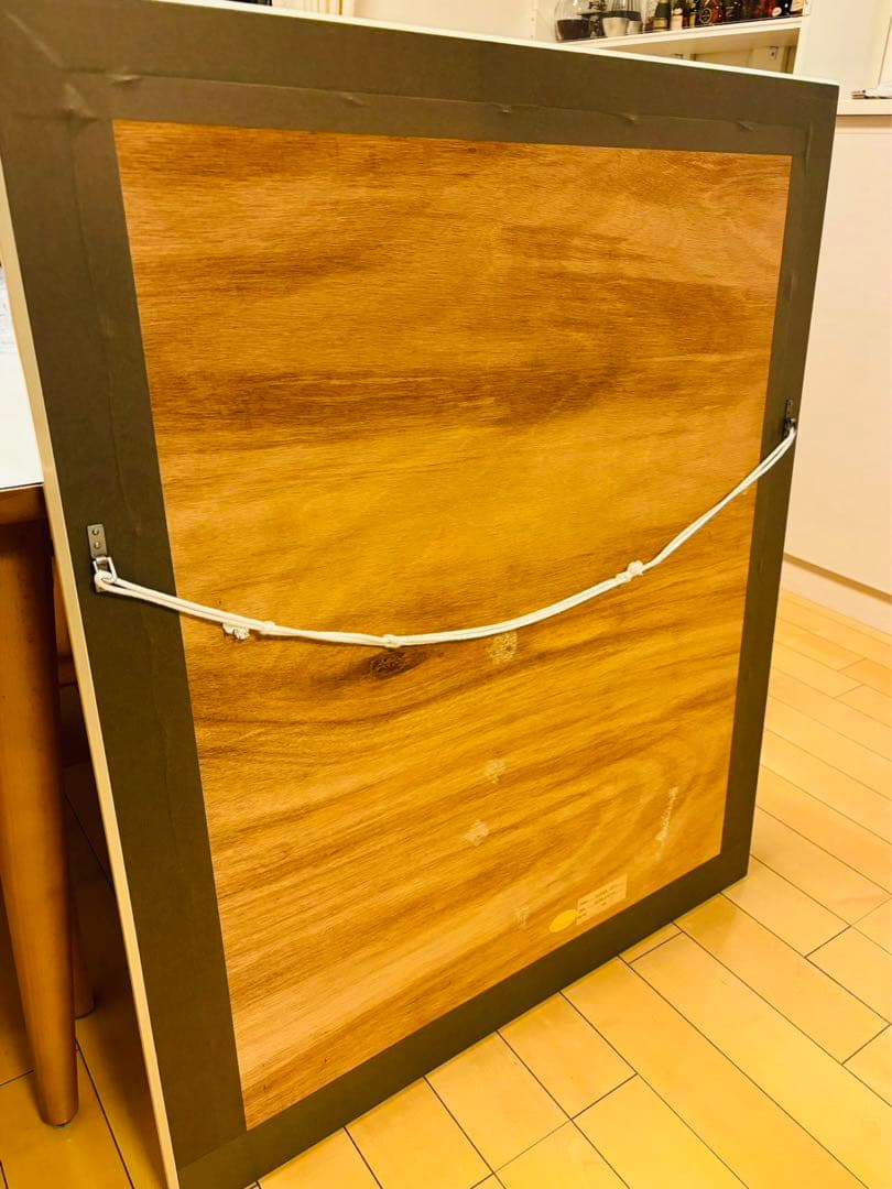 ミッシェル·バテュ　シルクスクリーン　サンセットビーチ　証明書付き