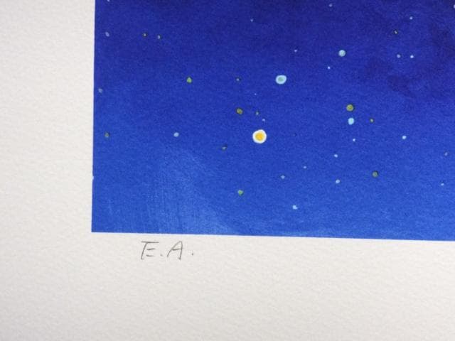 前田常作 直筆サイン『散華 マンダラ』リトグラフ 2000年 シート　0829J