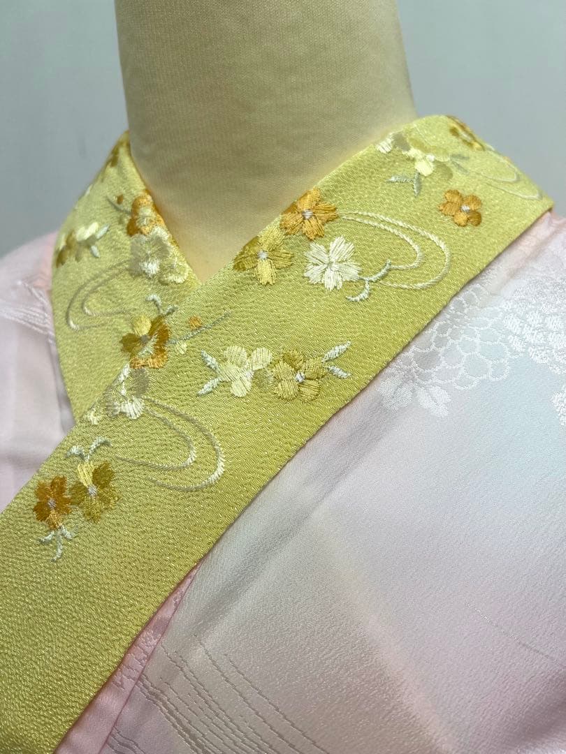 振り袖　フルセット　長襦袢　成人式　金彩加工　刺繍入り　セット　しつけ付　586