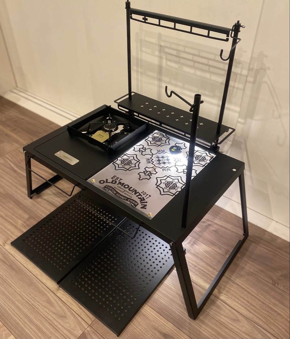 新品IGT規格6点SET テーブル/バーナー/アクリル天板/ライト/ラック