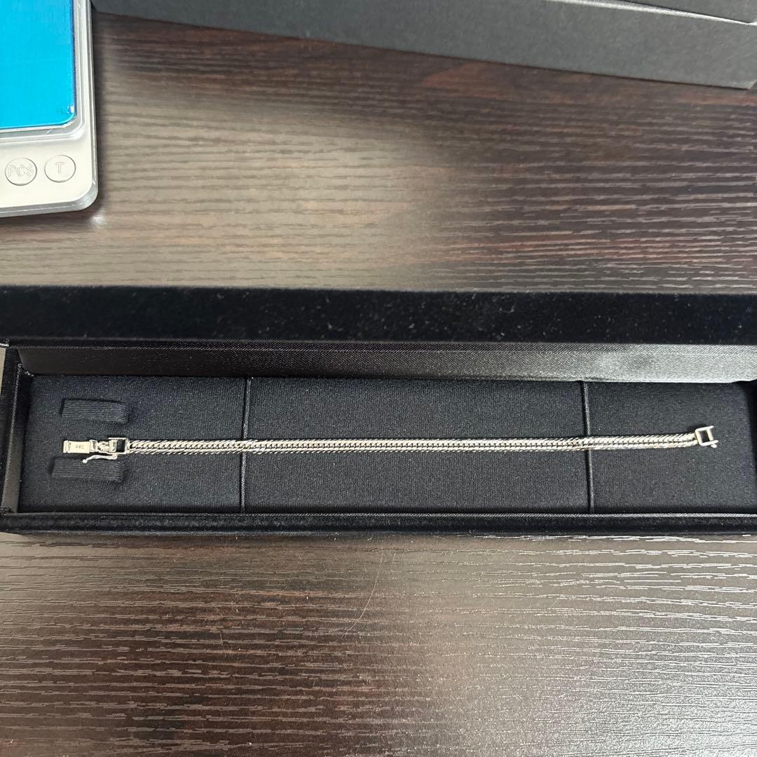 pt850 プラチナ　喜平ブレスレット 12面　12g