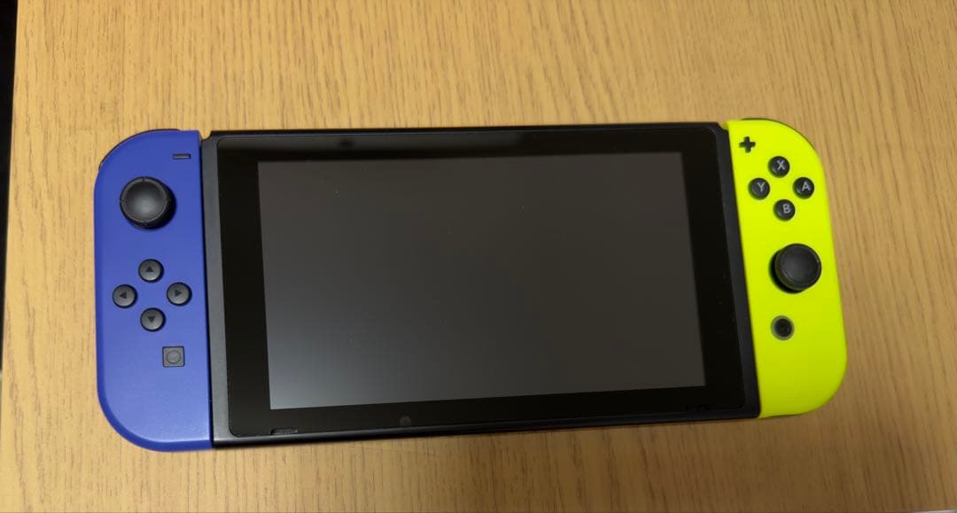 Nintendo Switch 青と黄のJoy-Con 本体 スプラトゥーン2