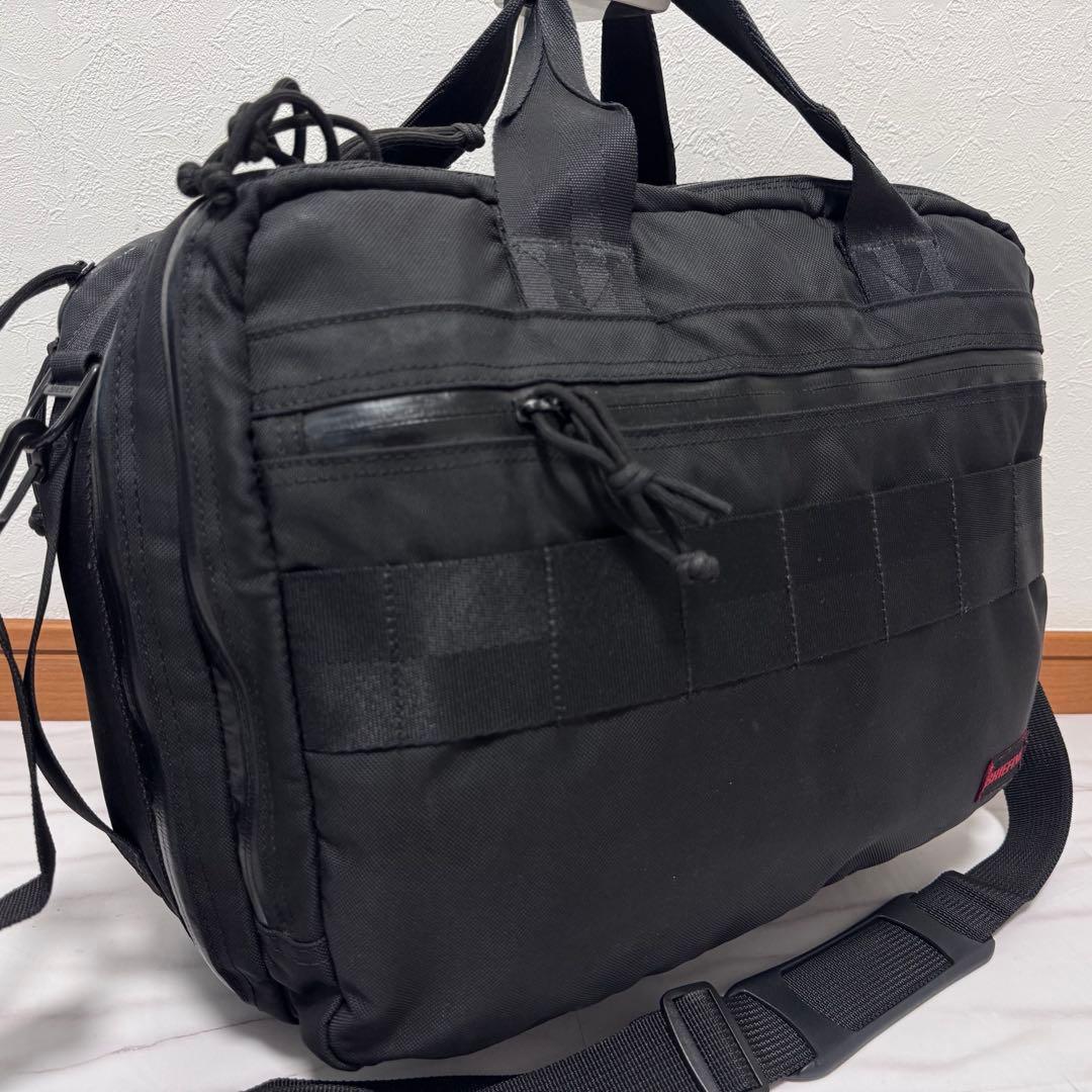 ブリーフィング 3way ビジネスリュックTR-3 S MW WP 2室黒 防水