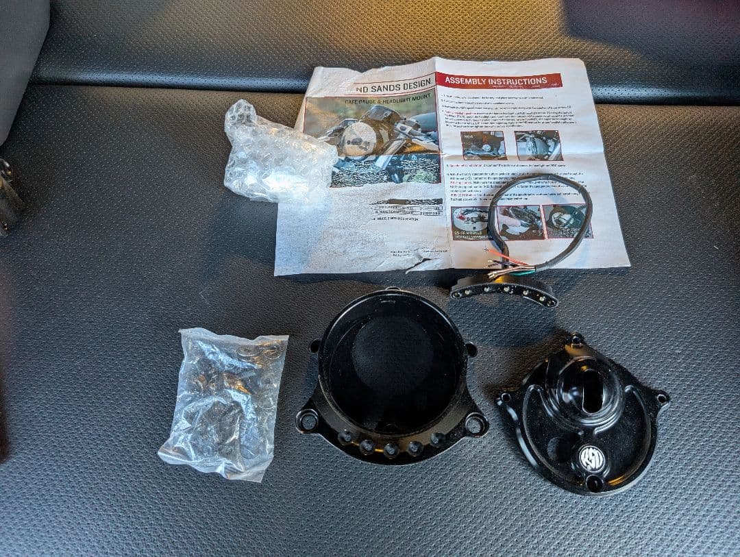 RSD カフェゲージ&ヘッドライトリロケーター&インジケーター