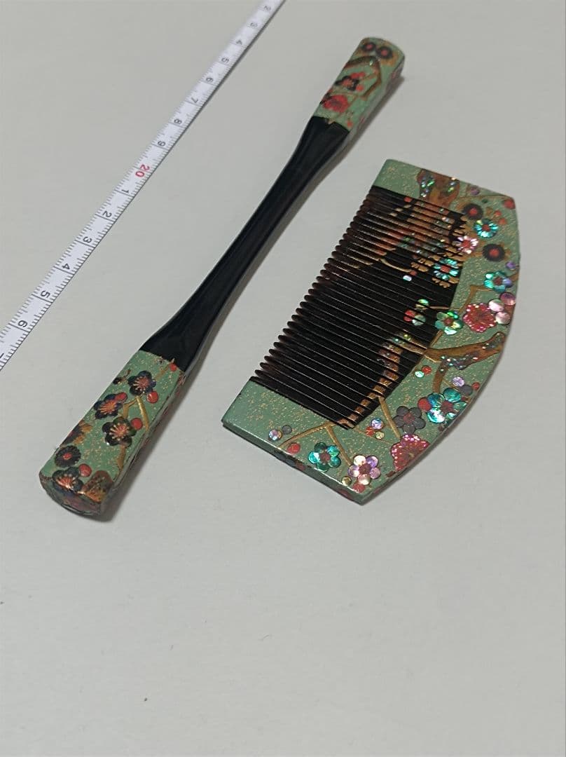 櫛笄 蒔絵 螺鈿