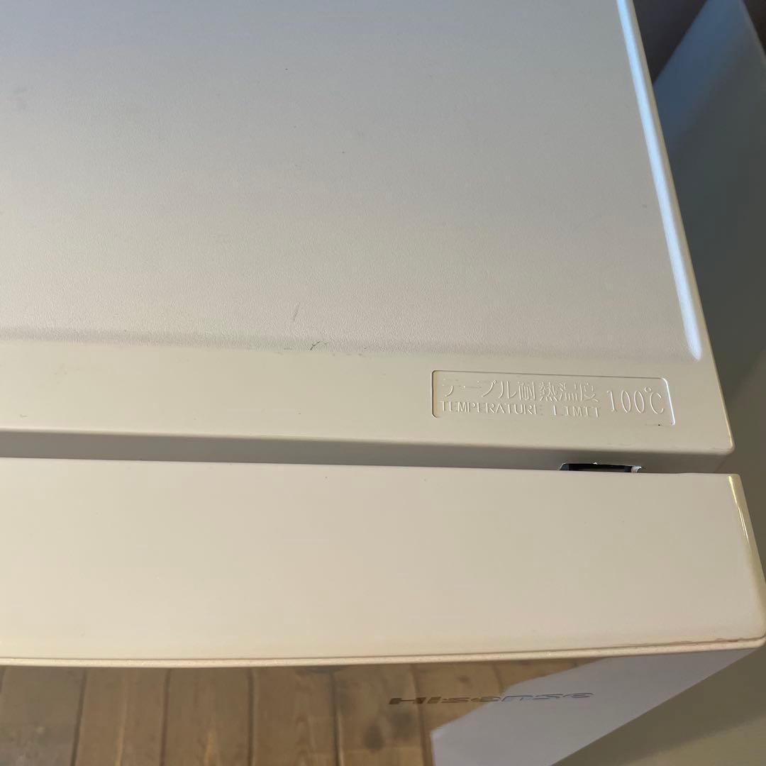 2019年製 Hisense 冷凍冷蔵庫 130L HR-D1302 冷蔵庫