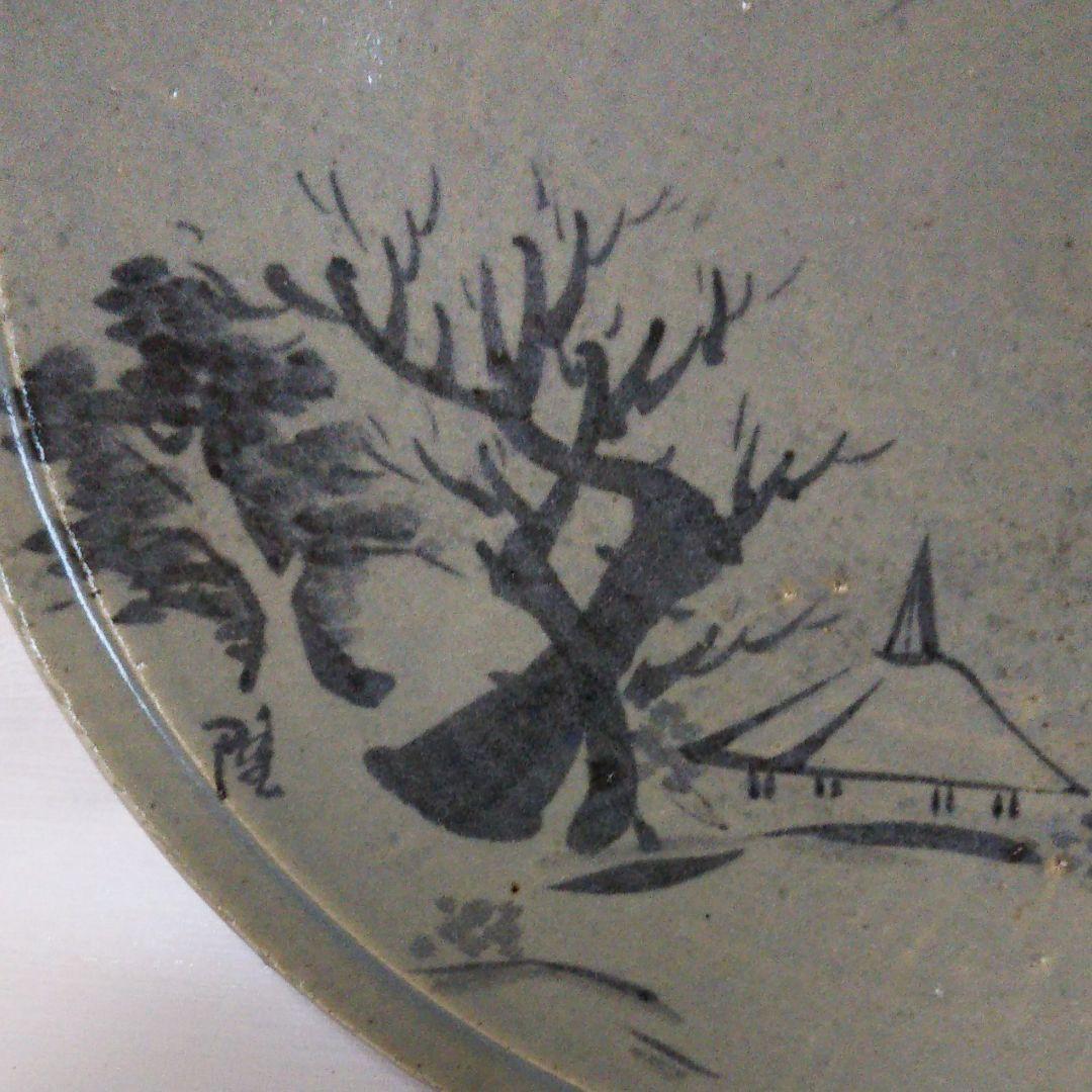 【隆月窯 】大皿  美術品