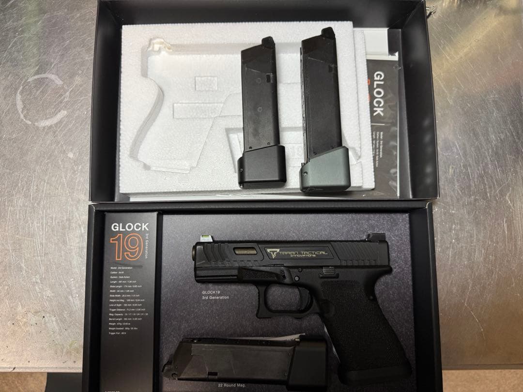 サイドアームズカスタム TTI G19 JW HBカスタム MOMOPAPA