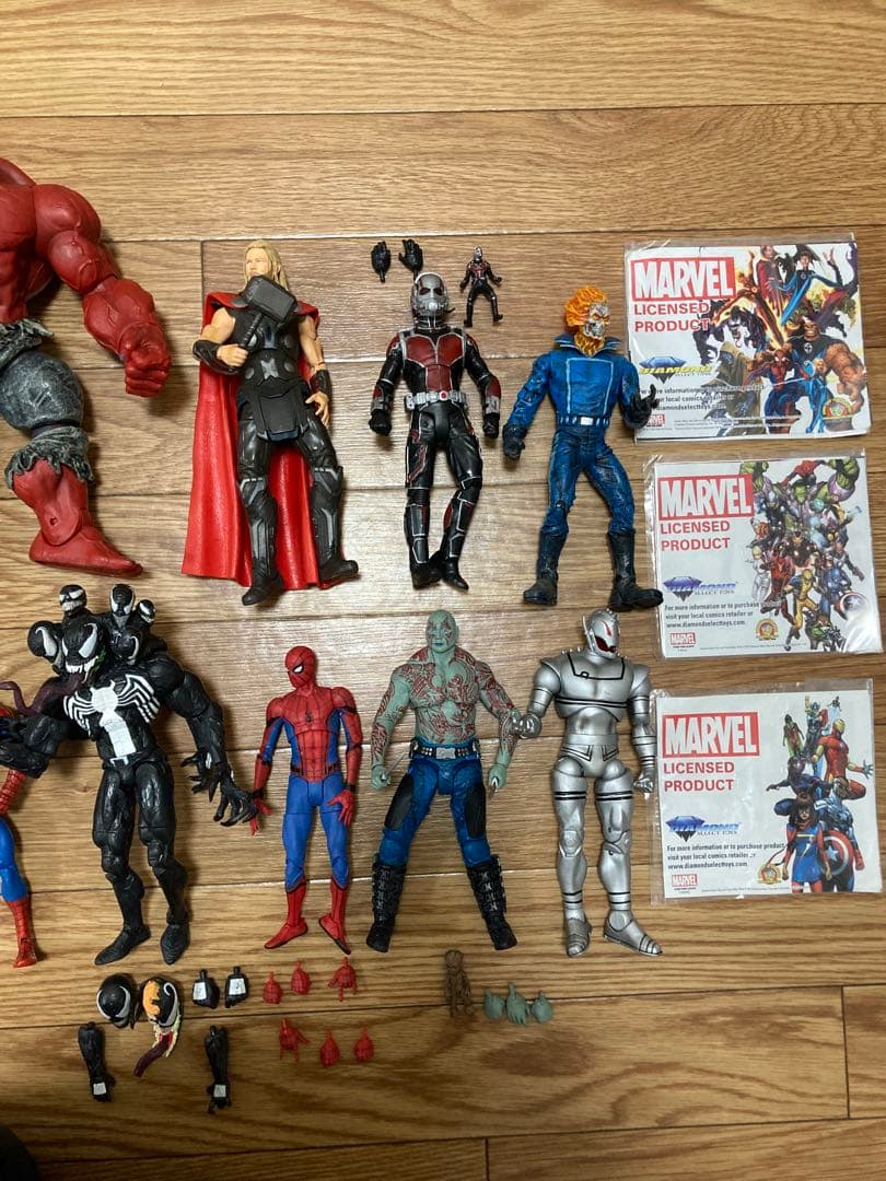 激レア‼︎　MARVEL マーベルセレクト　フィギュアセット 22体セット➕ロゴ