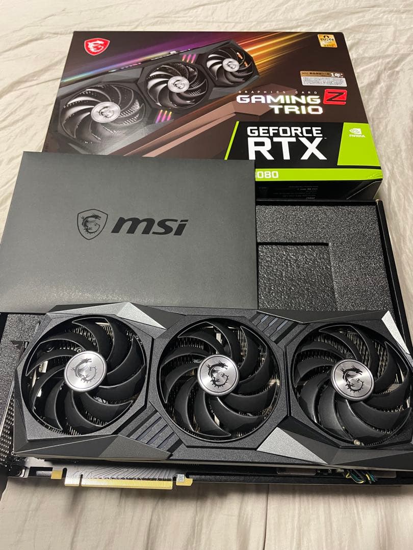 美品MSI GeForce RTX 3080 Gaming Trio Z