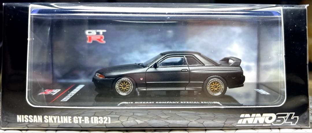 INNO64 日産 スカイライン GT-R R32 マットブラック