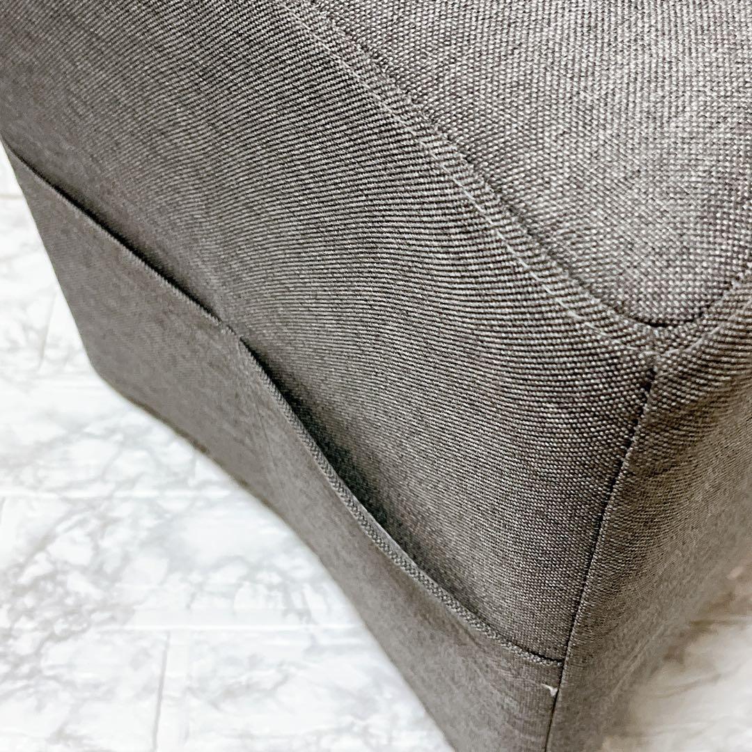 フランフラン　グレー スクエア　ポリースツール　　 (オットマン　スツール)