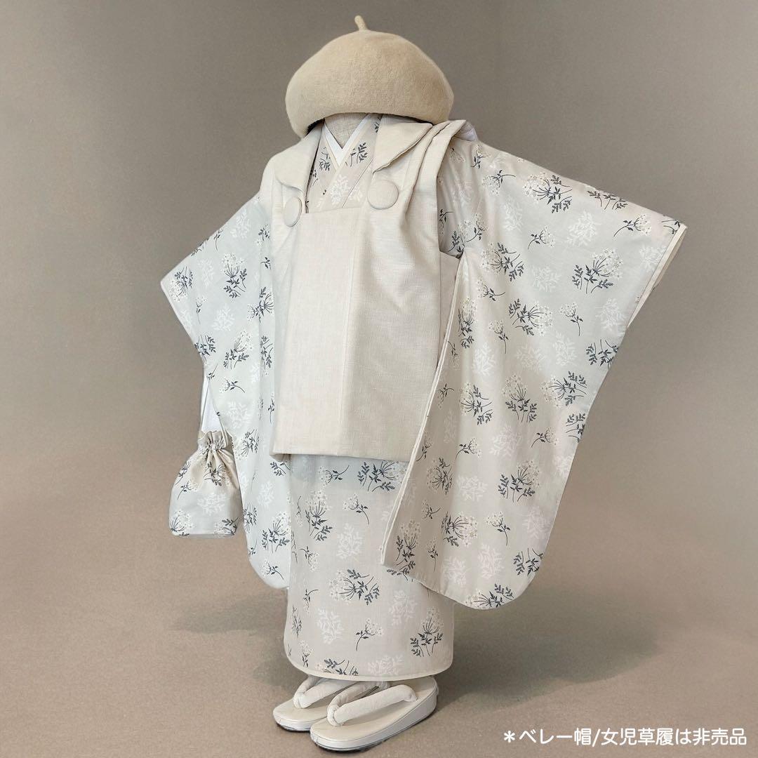 たえちゃん★［流れ星］二部式着物単品 ꕤハンドメイドꕤ 七五三 3歳